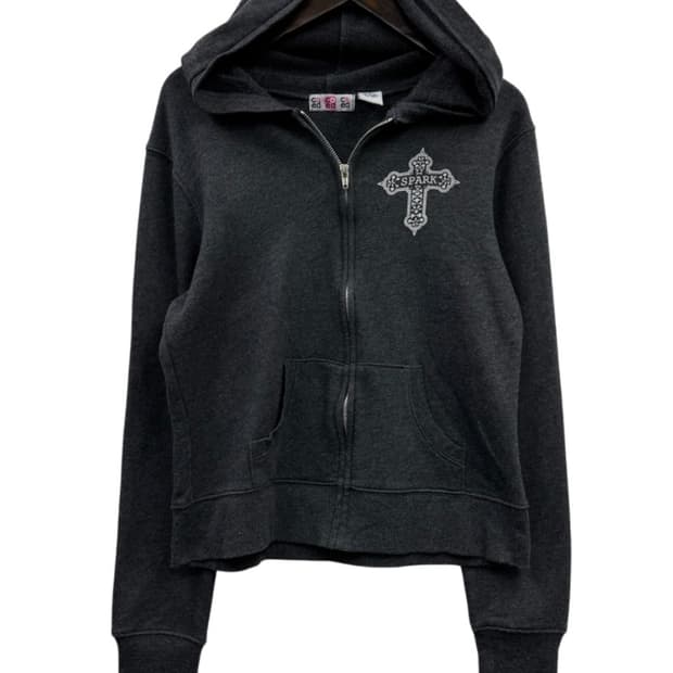 빈티지 후드집업