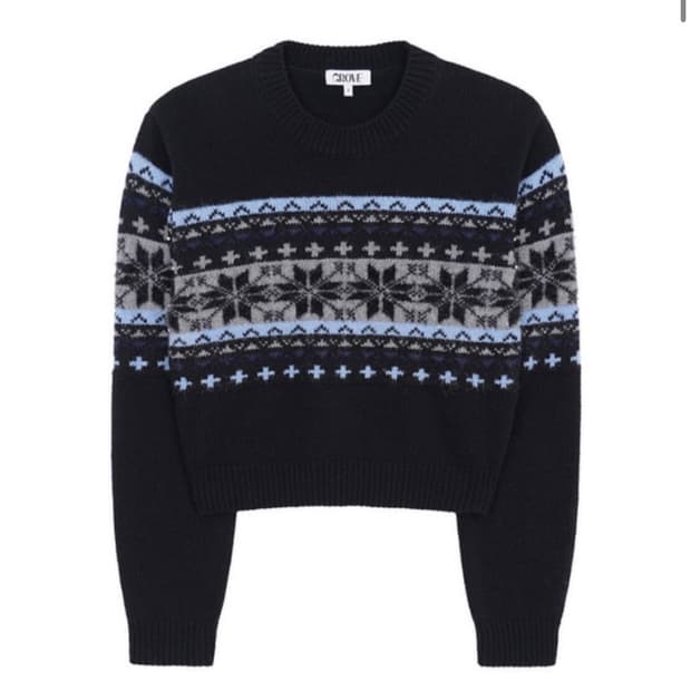 그로브 스노우 니트