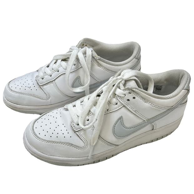 나이키 덩크 로우 트리플 화이트 245