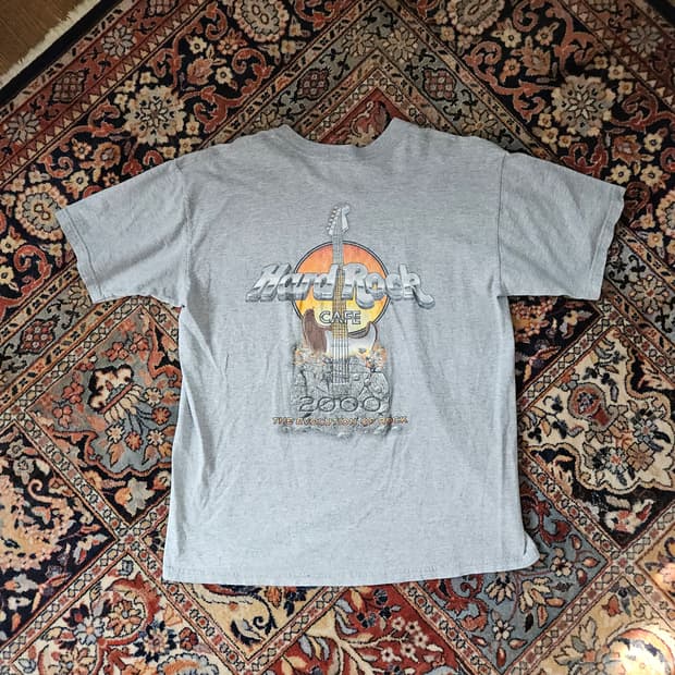 🌊90s USA made Hardrock Cafe Tee