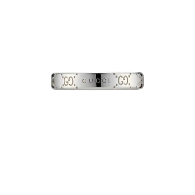 구찌 시그니쳐 GG 링 925 스털링 실버 20호