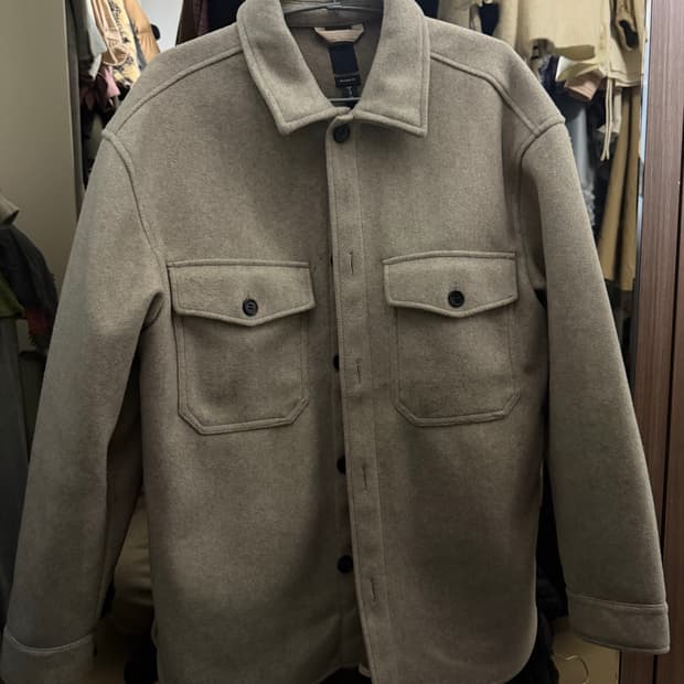 남성 베이지 자켓