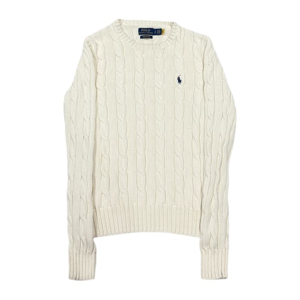 폴로 랄프로렌 신형 QR 케이블 니트 S