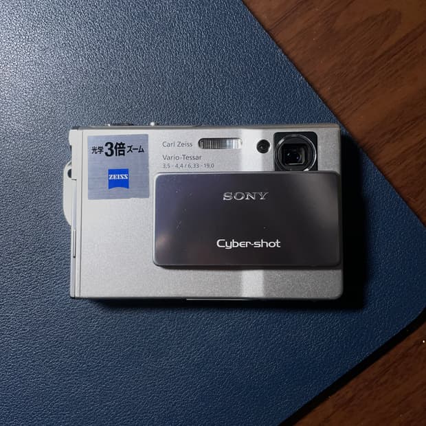 소니 사이버샷 dsc-t7 디지털카메라
