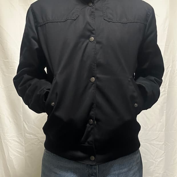 H&M 블랙 빈티지 자켓