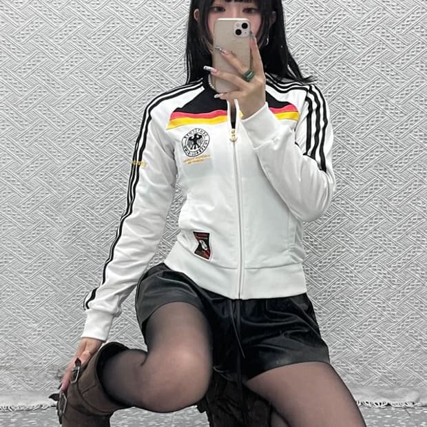 아디다스 올드스쿨 레트로 96 독일 슬림핏 져지 집업 90 C12627