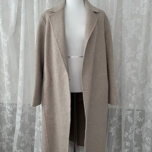 F) 나이스크랍 핸드메이드 코트 베이지