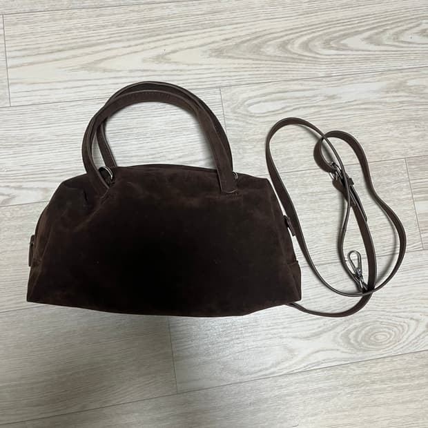 자라 스웨이드 미니 볼링백