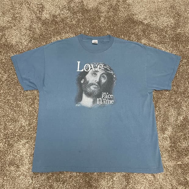 00s 빈티지 지저스 티셔츠 jesus tee