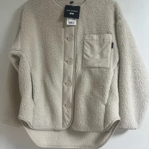 일본)마리메꼬 유니클로 후리스 S