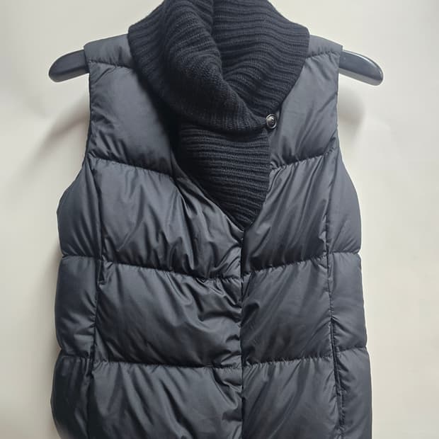 폴로랄프로렌 숄카라 패딩조끼 XS