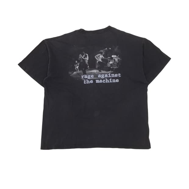 90‘s 레이지 어게인스트 더 머신 빈티지 밴드티