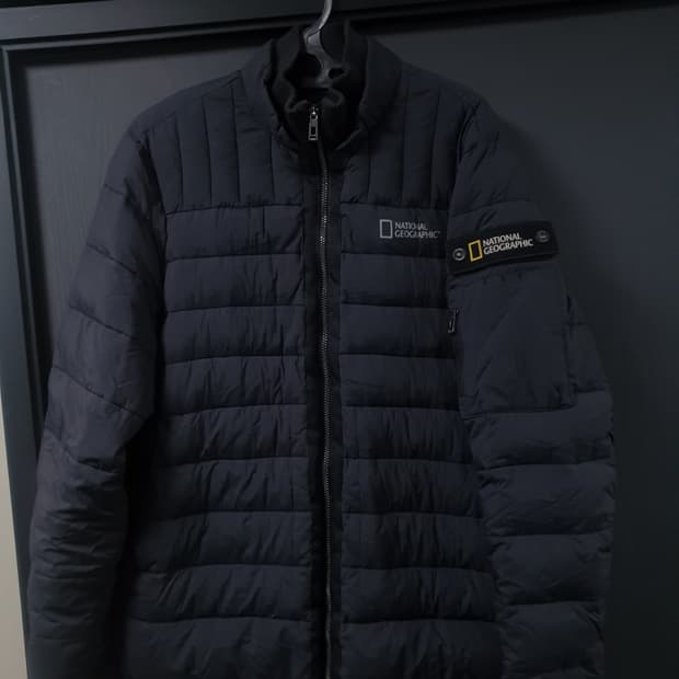내셔널지오그래픽 정품 구스경량패딩 105사이즈 판매합니다