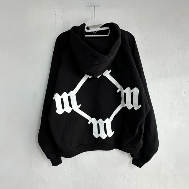 [1] YEEZY HD-01 SHMG 올데이 후드 블랙/화이트