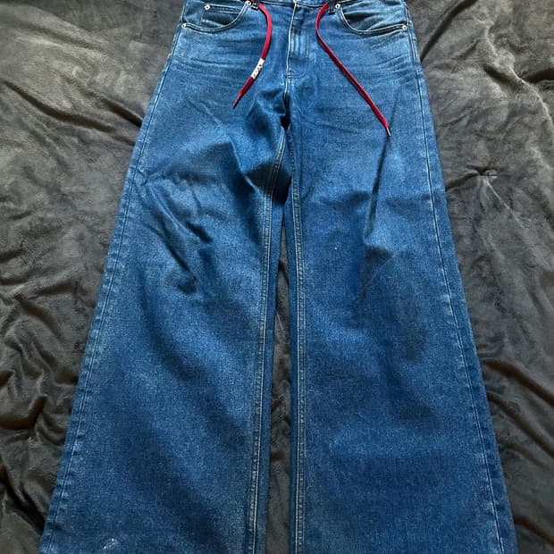 Marni Wide Flair Denim Pants