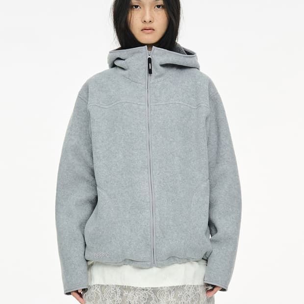 Cerric 세릭 FLEECE HOODED ZIP UP 후드집업