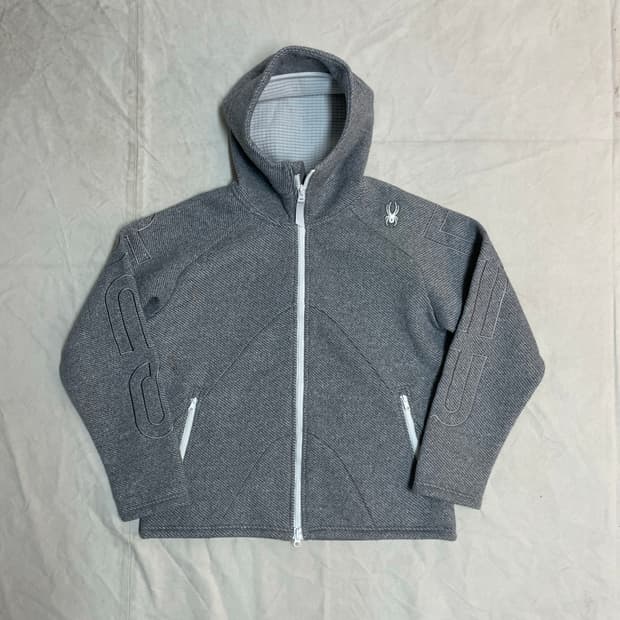 스파이더 후드집업 