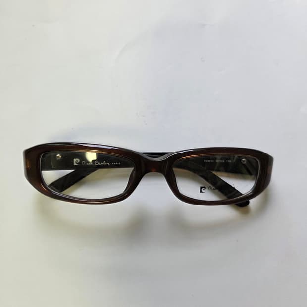 [Pierre Cardin] Minimal Brown Glasses