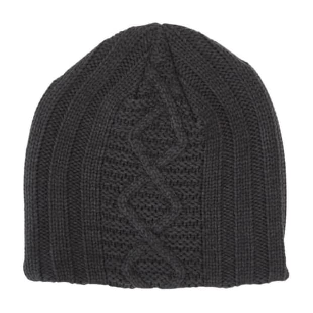 새상품 해칭룸 자카드 비니 차콜