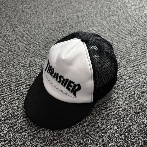 트레셔 메거진 빅로고 메쉬 캡 2361