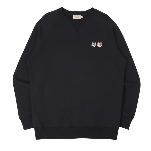 메종키츠네 더블 폭스패치 스웻셔츠