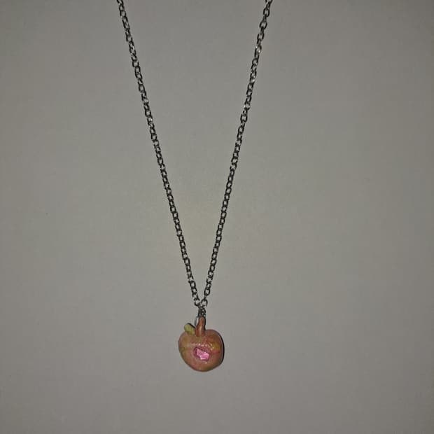 HAND MADE 사과 목걸이