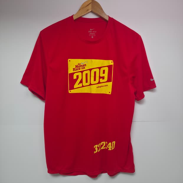 나이키 DRI-FIT 2009 Human Race 10K 티셔츠 M