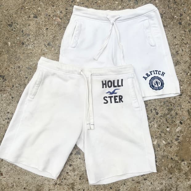 아베크롬비 홀리스터 반바지 2장 일괄판매