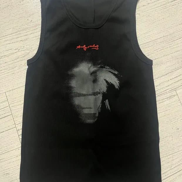 NOS COULEURS 앤디워홀 프린팅 민소매