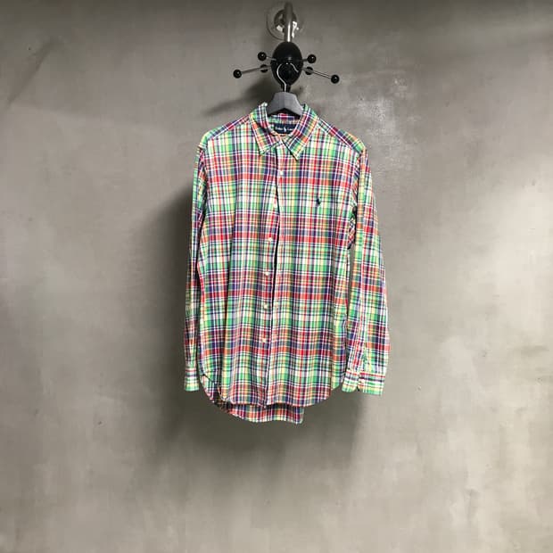 폴로 랄프로렌 체크 셔츠 M