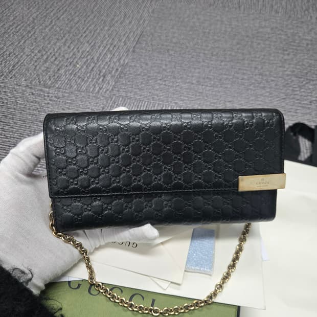 [특가][정품] 구찌 시마 미니 체인백