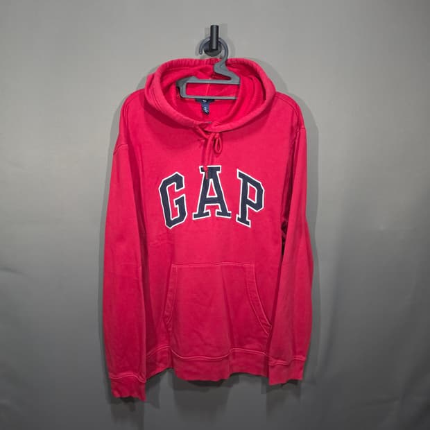 GAP 갭 레드 후드티