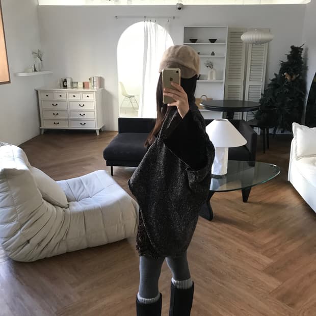 vintage brown bolero knit