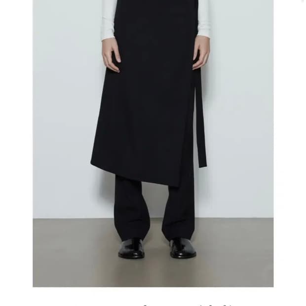 쓰리투에이티 Apron Layered Trousers s