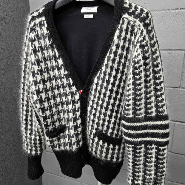 톰브라운 4BAR 하운드투스 가디건 5