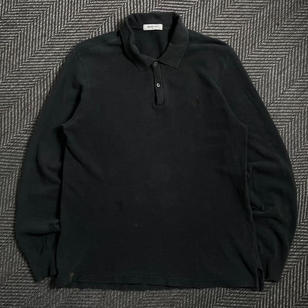 빈폴 자수 로고 그레이 박시핏 롱슬리브o 4944