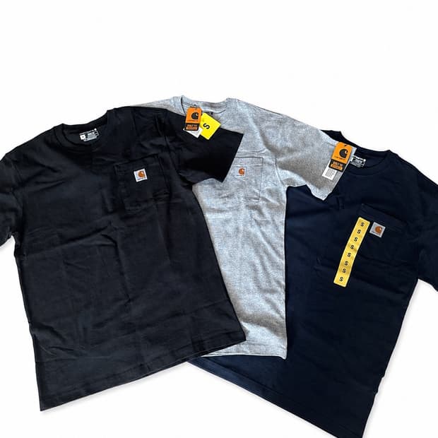 칼하트 루즈 핏 반팔티 (블랙/그레이/네이비) 새상품