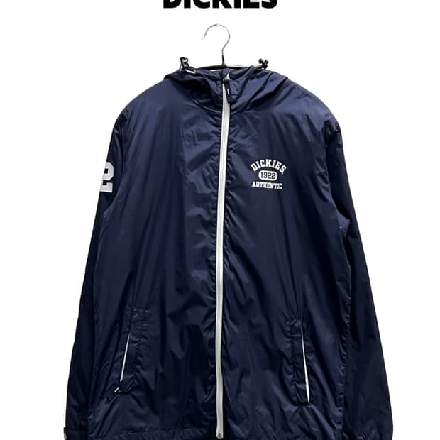 (M) 디키즈 나일론 우븐 바람막이 자켓 네이비