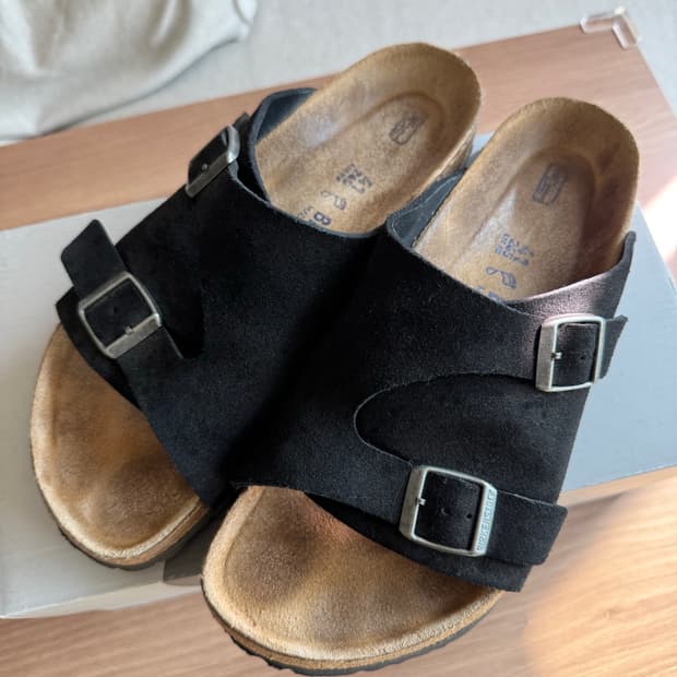 [BIRKENSTOCK]버켄스탁 취리히_블랙 (265)