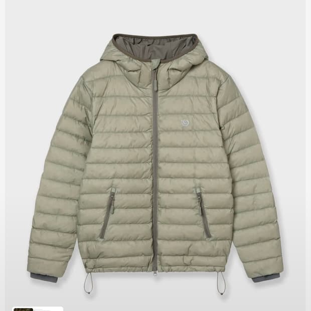 aeae 에이이에이이 경량패딩 세이지그린 1사이즈