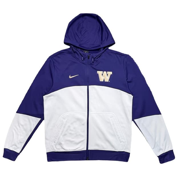 나이키 워싱턴 로고 후드집업 퍼플 L