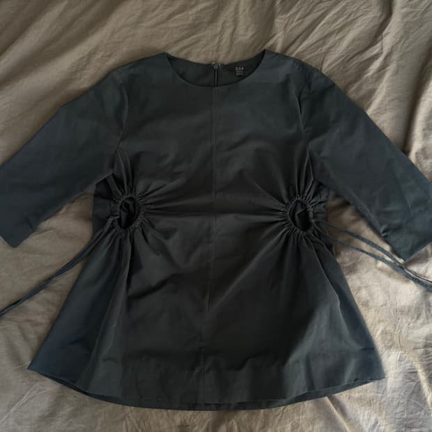 Cos 드로스트링 블라우스