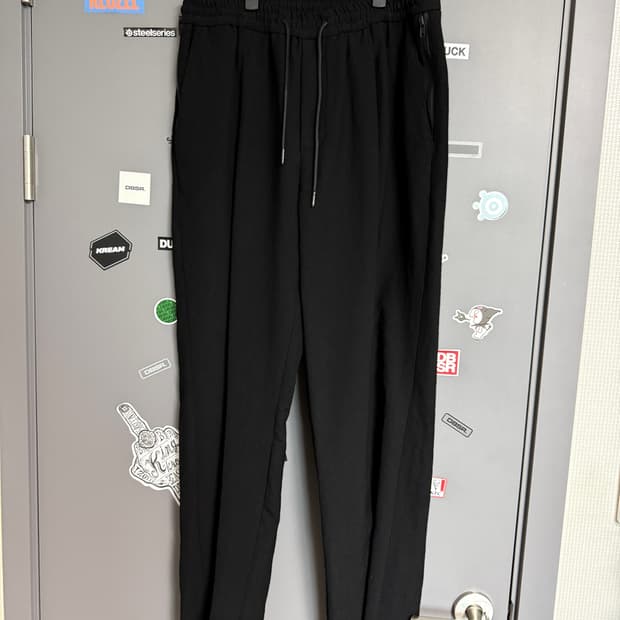 23FW 준지 린넨블랜드 밴딩팬츠