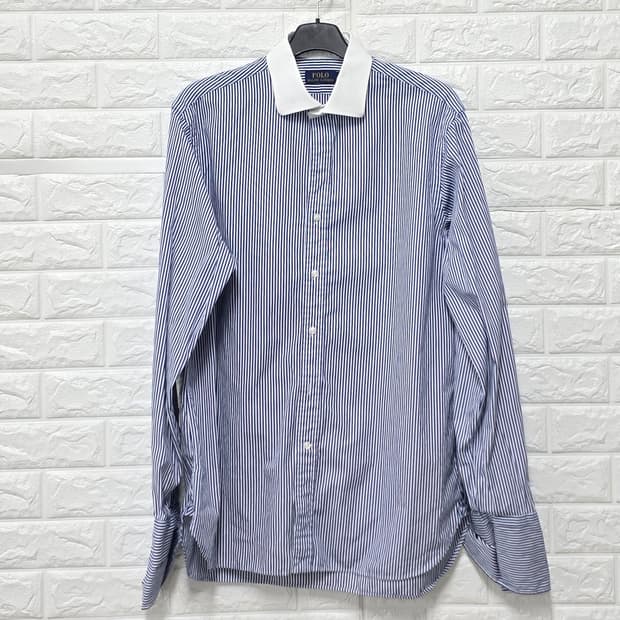 택포) 폴로 랄프로렌 스트라이프 셔츠 XL