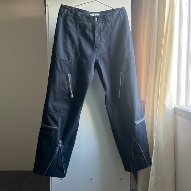 밀리터리 트랜스폼 트라우져 블랙 