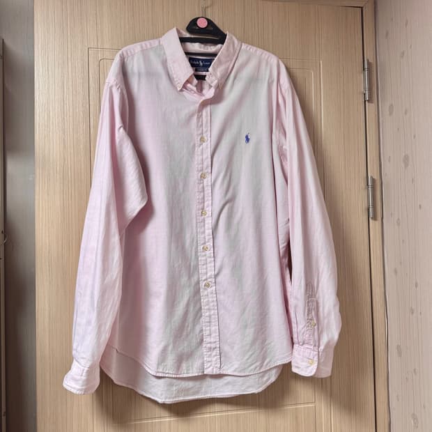 (착샷O) 폴로 랄프로렌 연핑크 셔츠