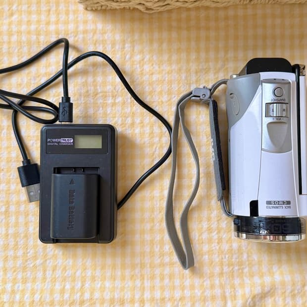 jvc gz-ex350 빈티지 캠코더