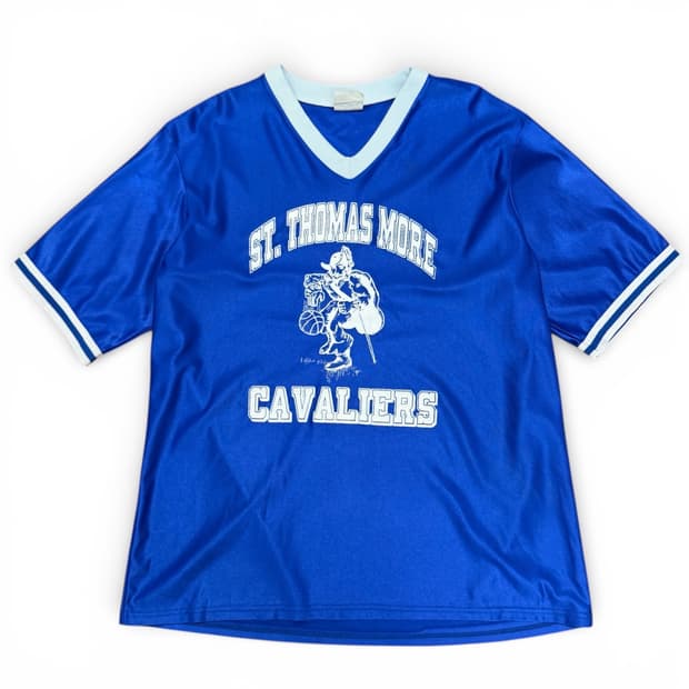 80’s American School Team V-Neck Jersey