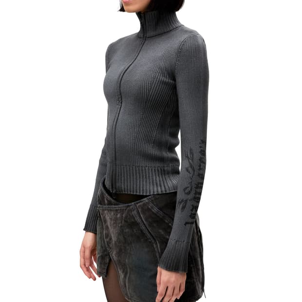 로딩룸 / DIRTY NOTE KNIT ZIP / 1 / 새상품