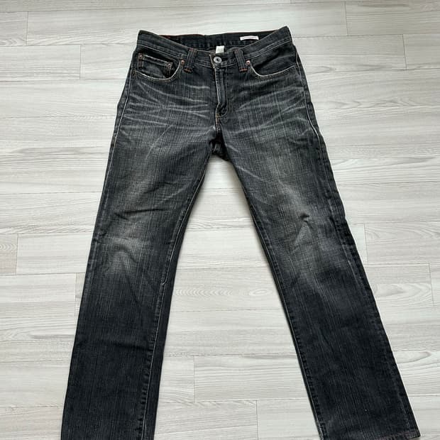 리바이스 프리미엄 흑청 데님